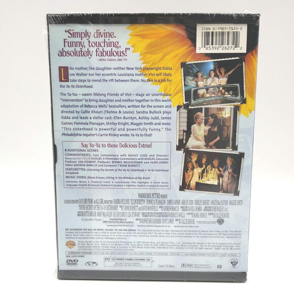 Divine Secrets of the Ya-Ya Sisterhood Brand New Sealed DVD Sandra Bullock - Picture 2 of 2